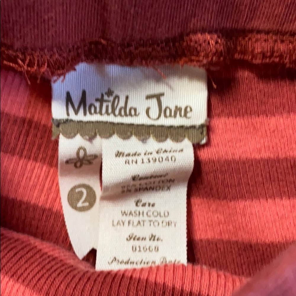 Matilda Jane size 2 leggings - Picture 2 of 2